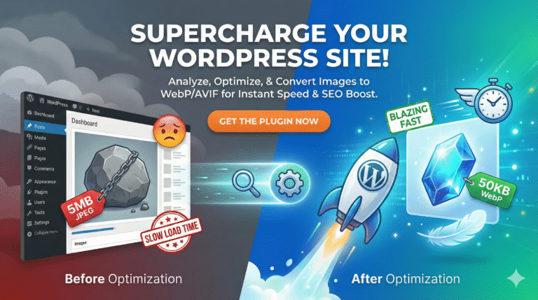 Rudra Image Optimizer: Bulk Image Optimization WordPress Plugin with WebP, Media Library Upload & SEO